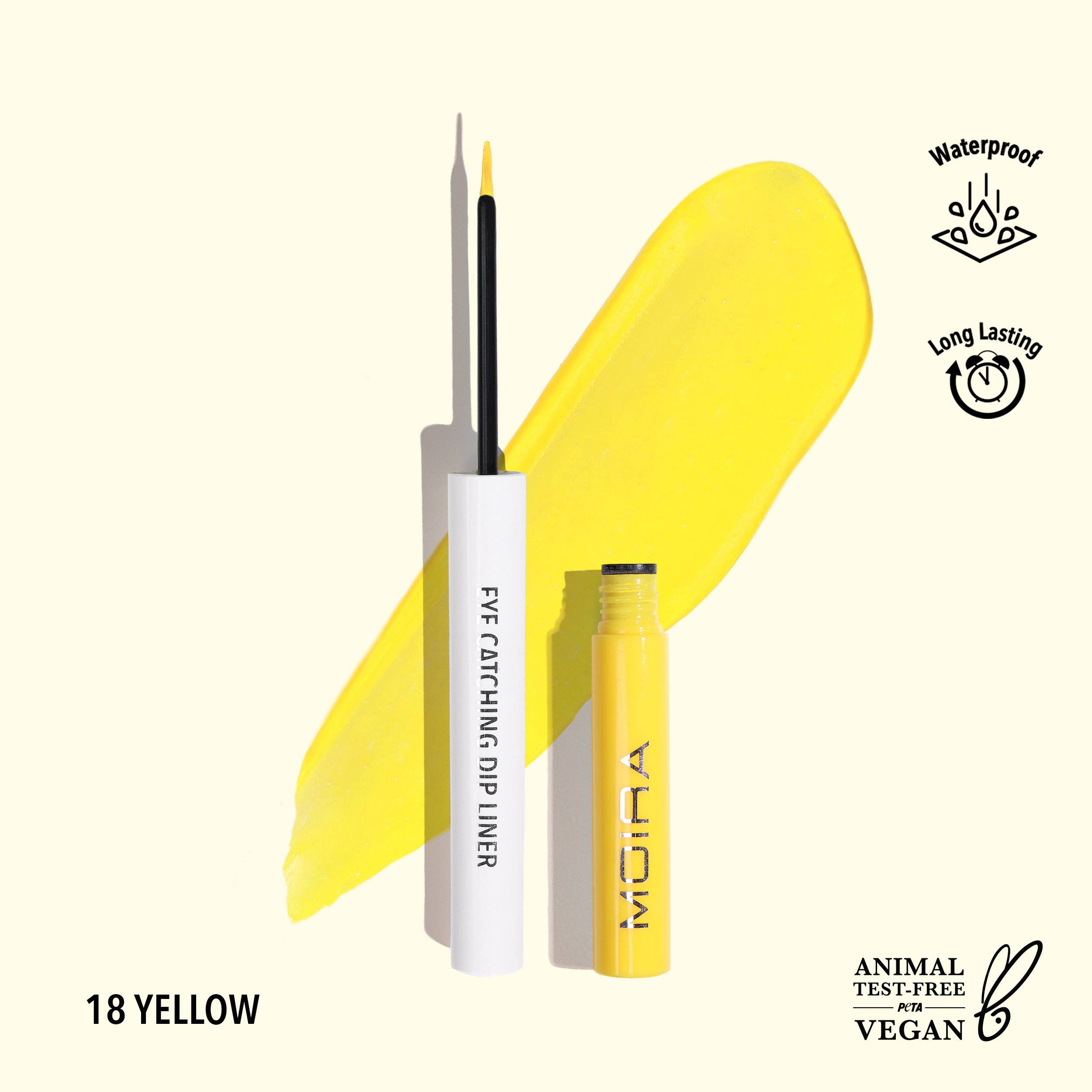 Eye Catching Dip Liner (018, Yellow) S214