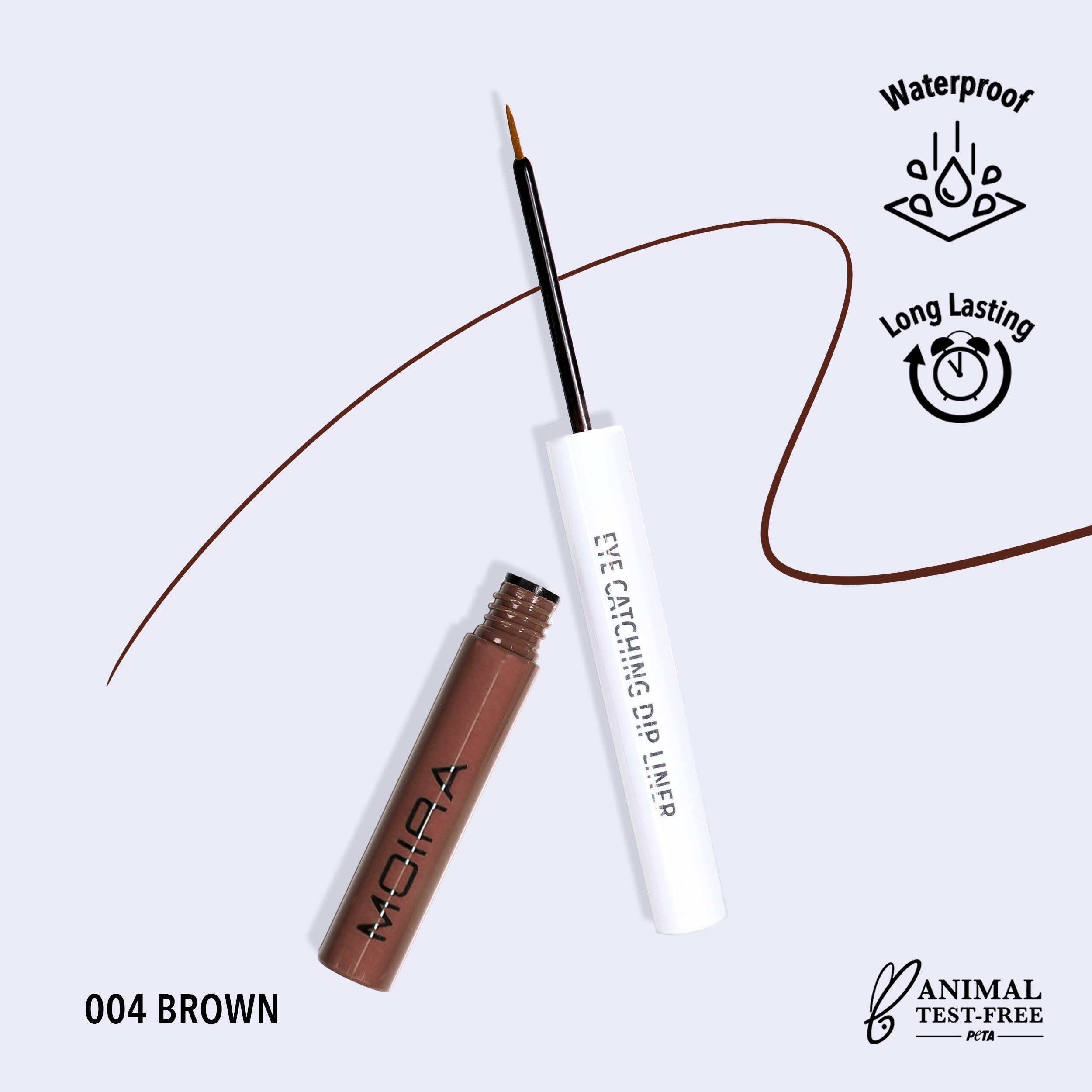 Eye Catching Dip Liner (004, Brown) S203