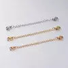 Necklace Extenders Stainless, Gold, and Rose Gold 7111