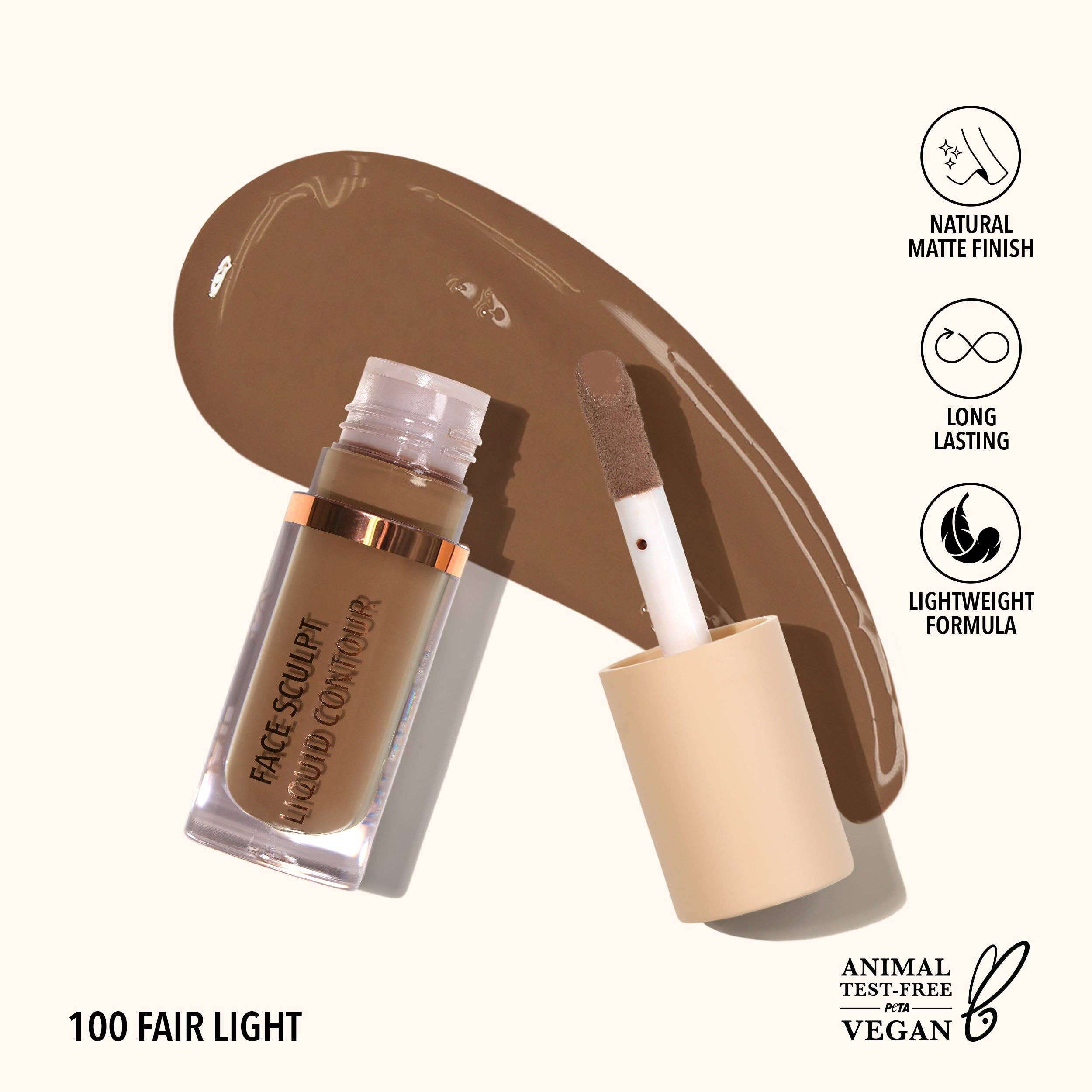 Face Sculpt Liquid Contour (100, Fair Light) -S82