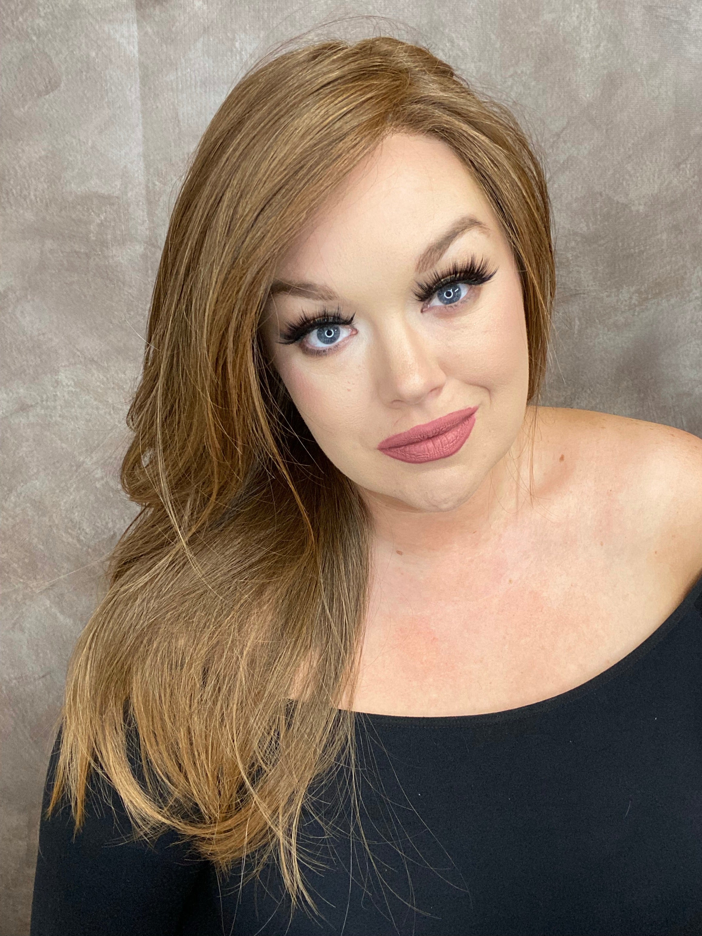 Bridgette 22 Ginger HS Premium Luxury Wig FL1 W4805