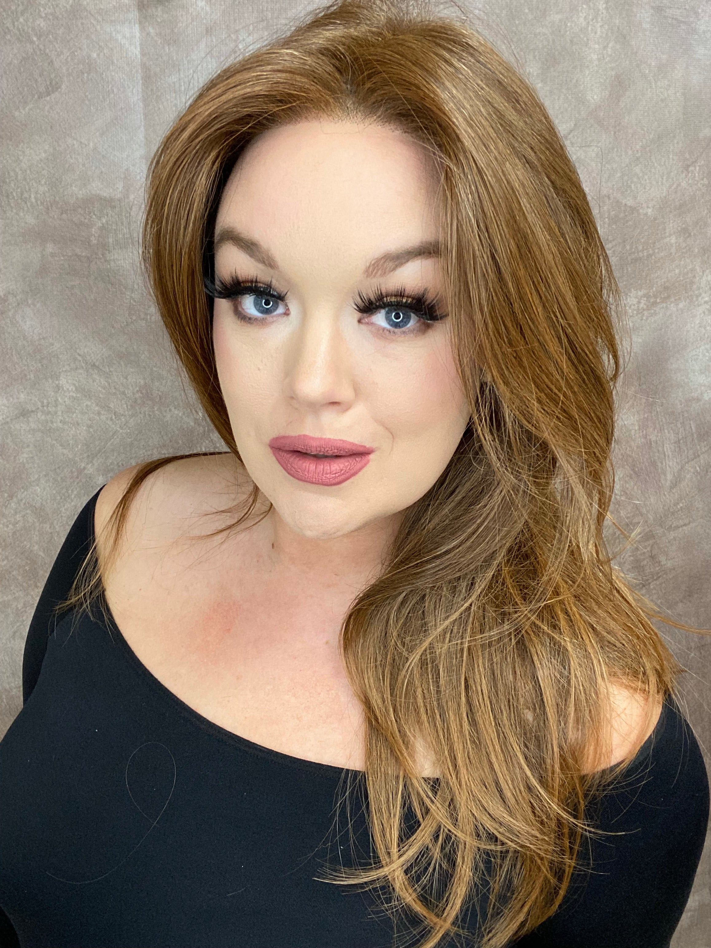Bridgette 22 Ginger HS Premium Luxury Wig FL1 W4805