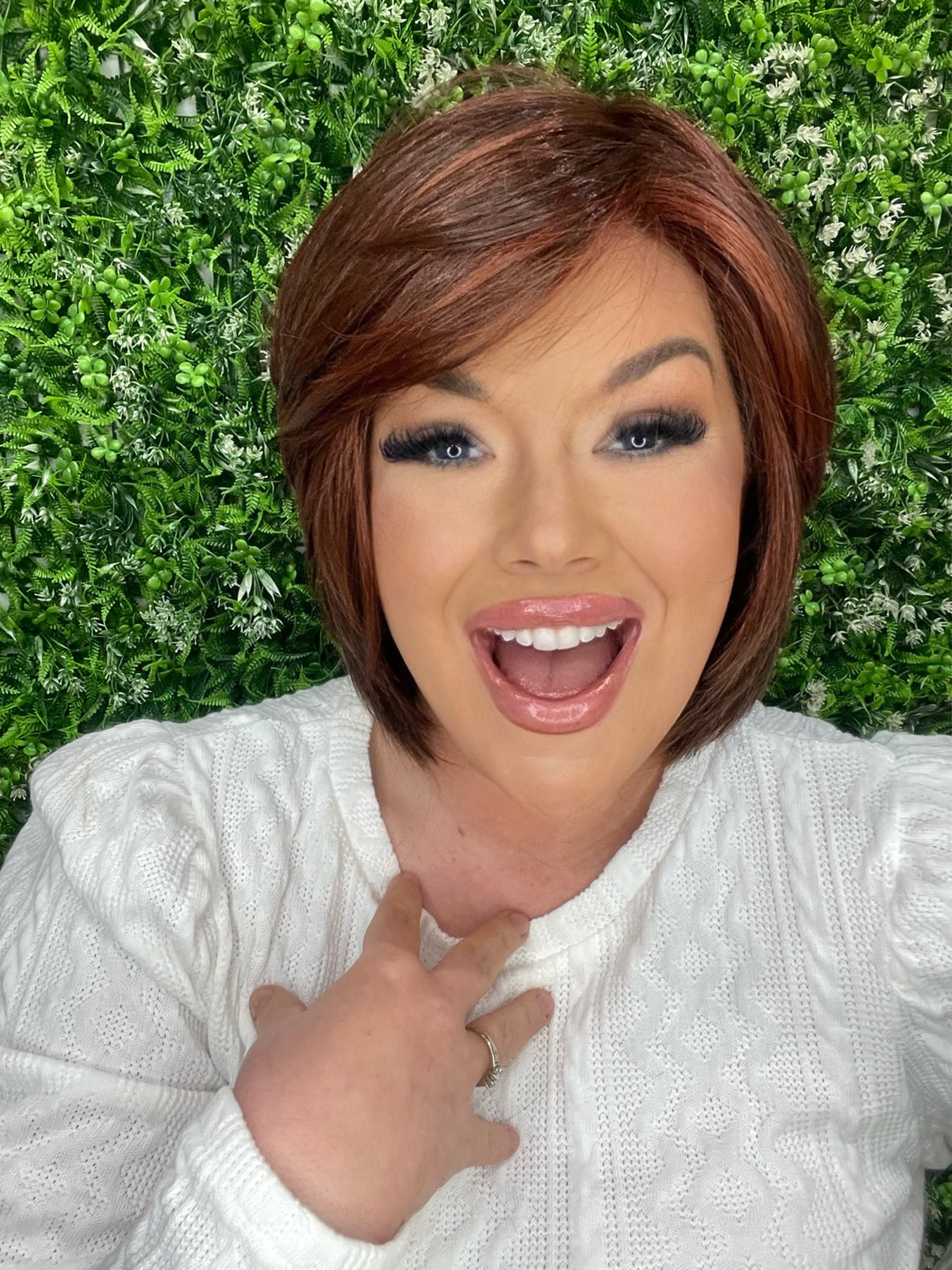 Emma Dark Cherry HS Luxury Wig W5520