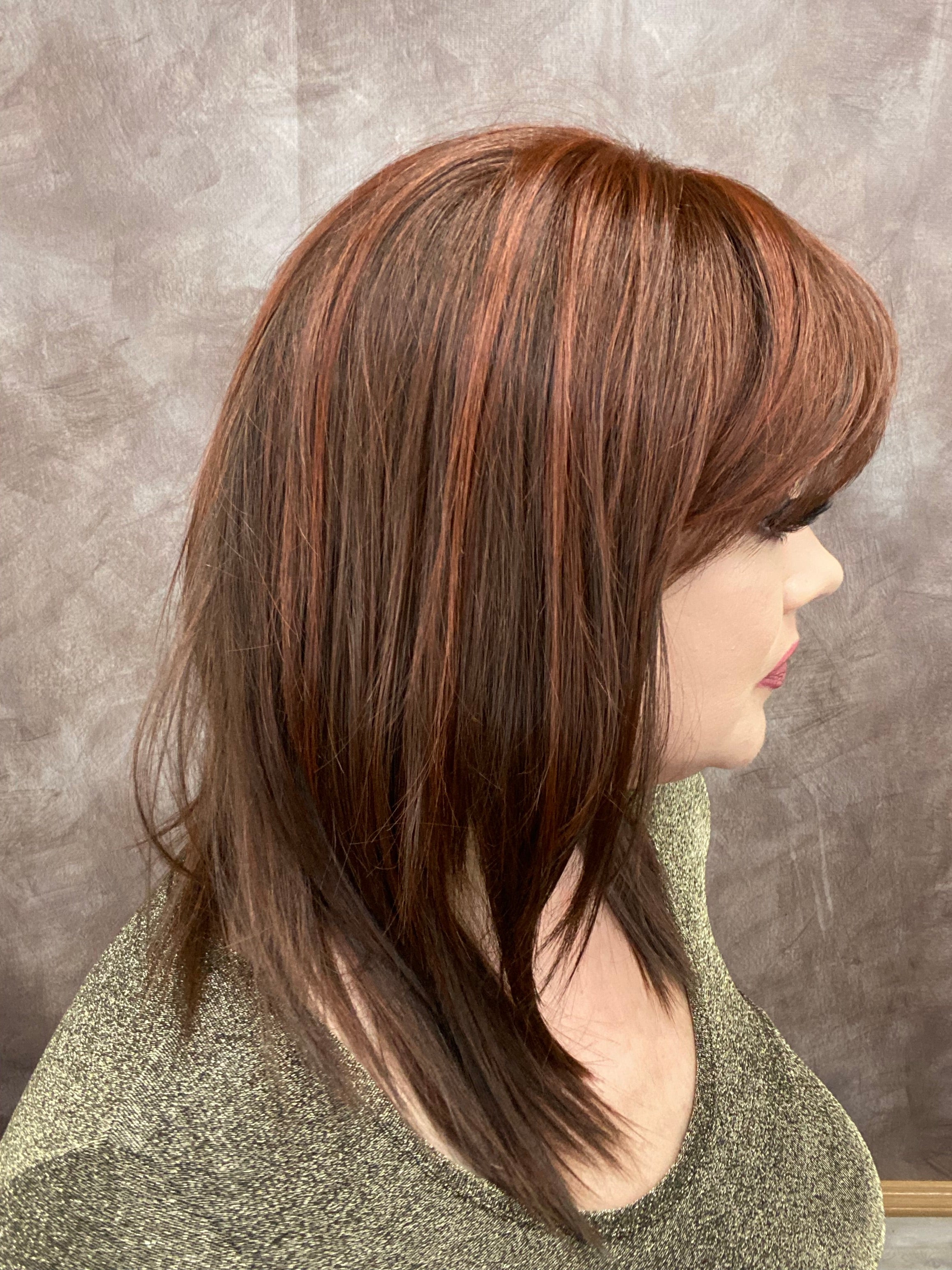 Braelynn Dark Cherry HS Premium Luxury Wig FL1 W4723