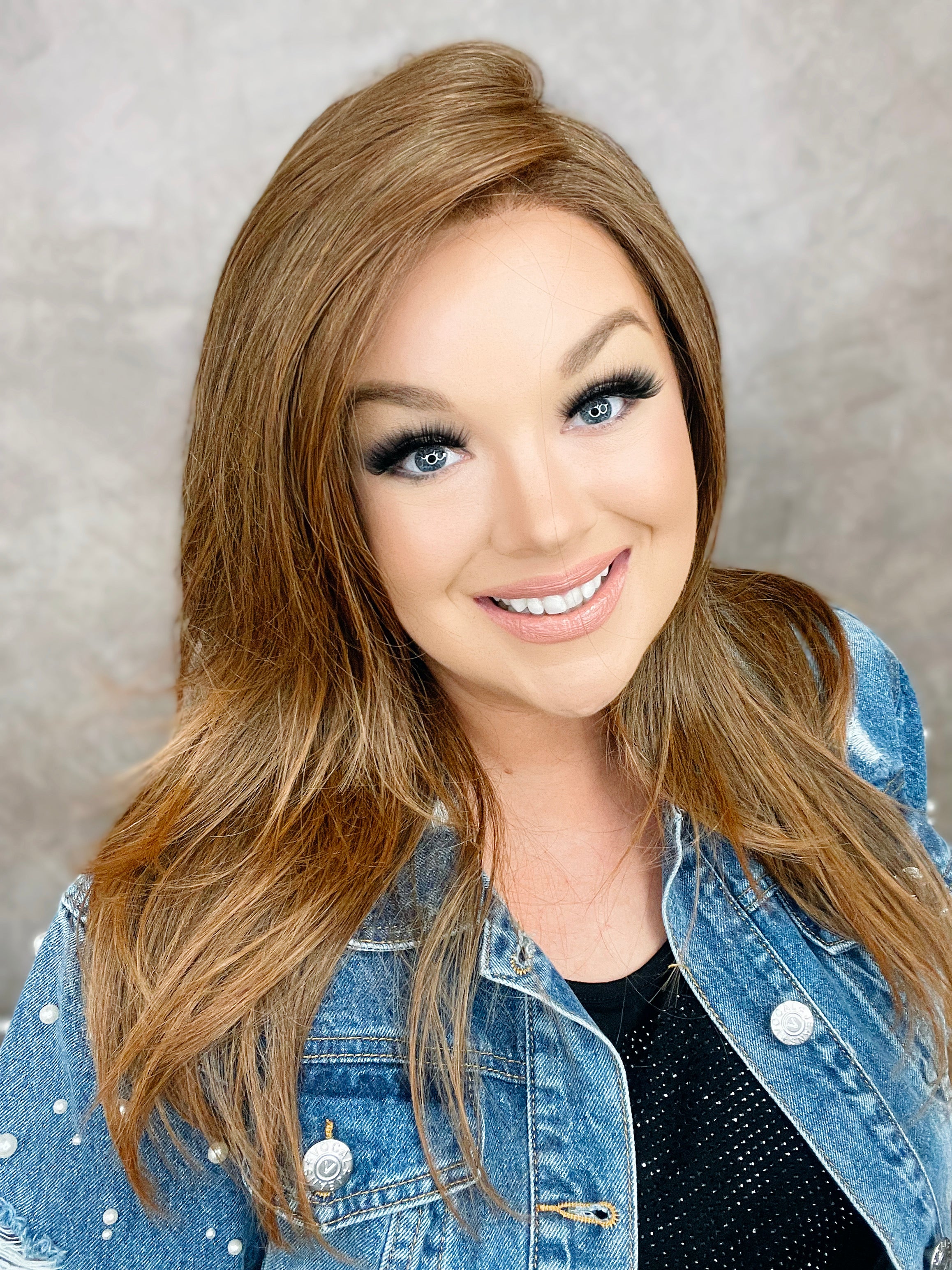 Bridgette 22 Ginger HS Premium Luxury Wig FL1 W4805
