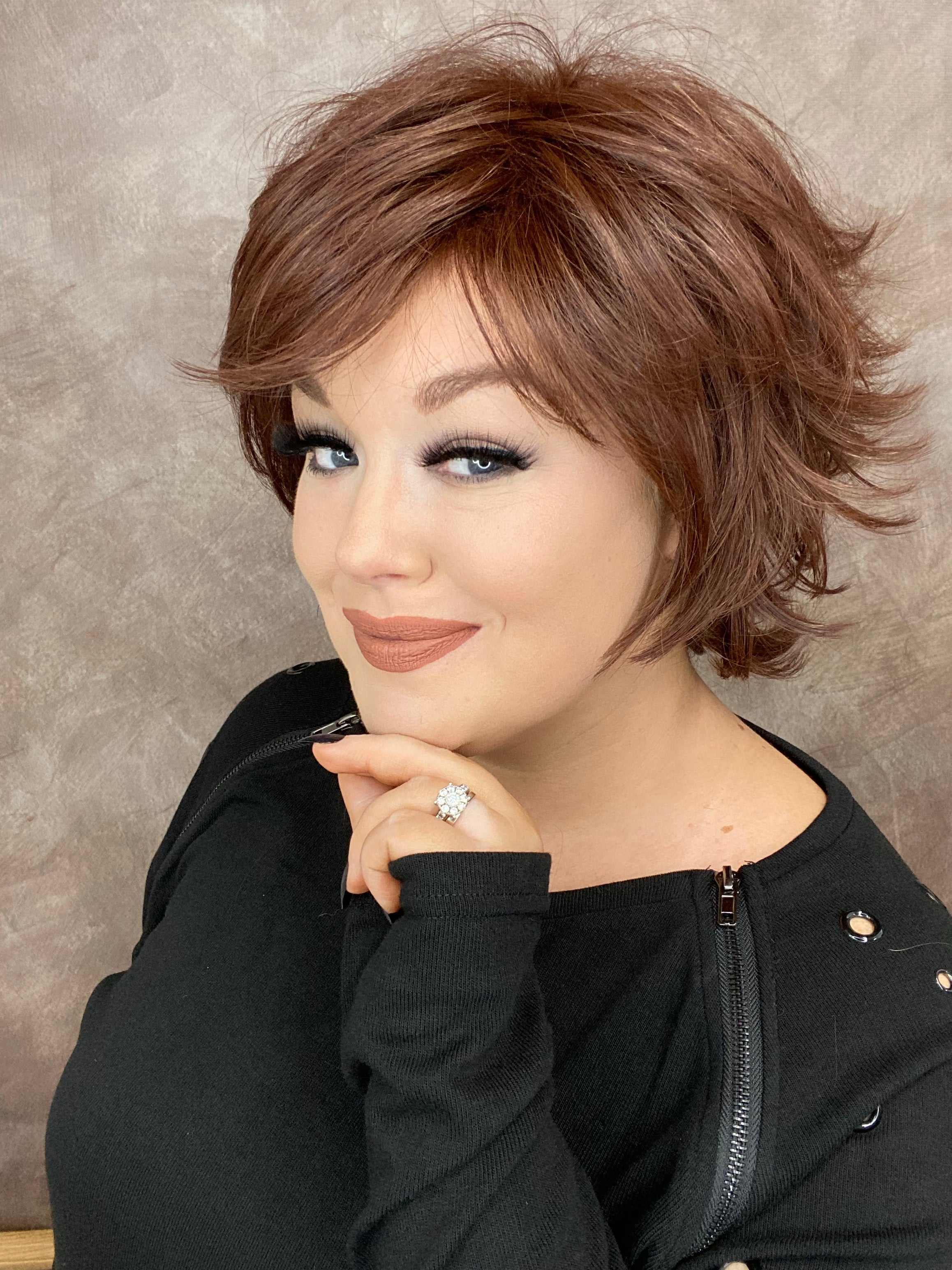 Nia Mahogany HS Premium Luxury Wig FL1 W4836