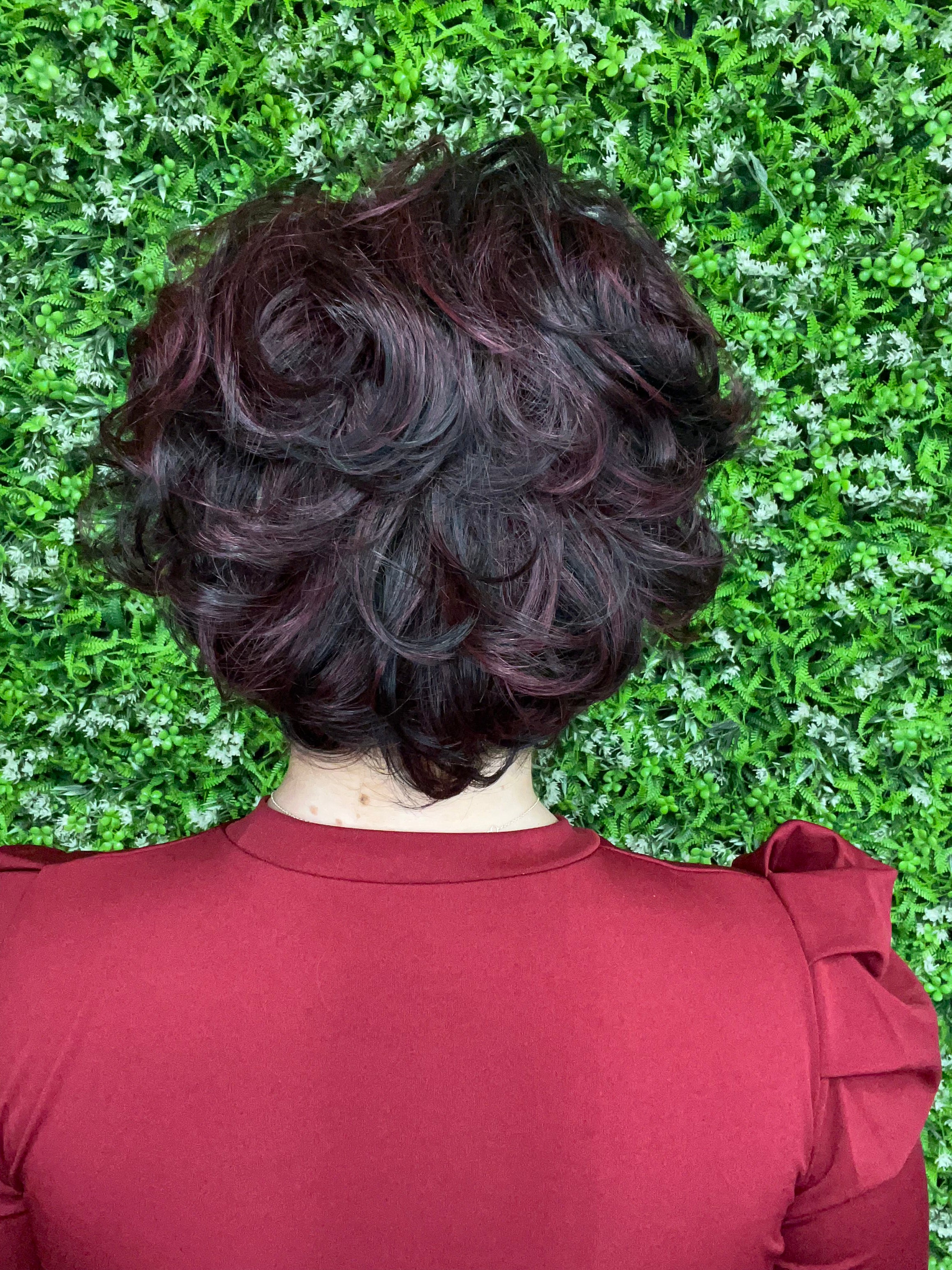 Jolene Burgundy Blend HS Premium Luxury Wig DCT FL1 W5770