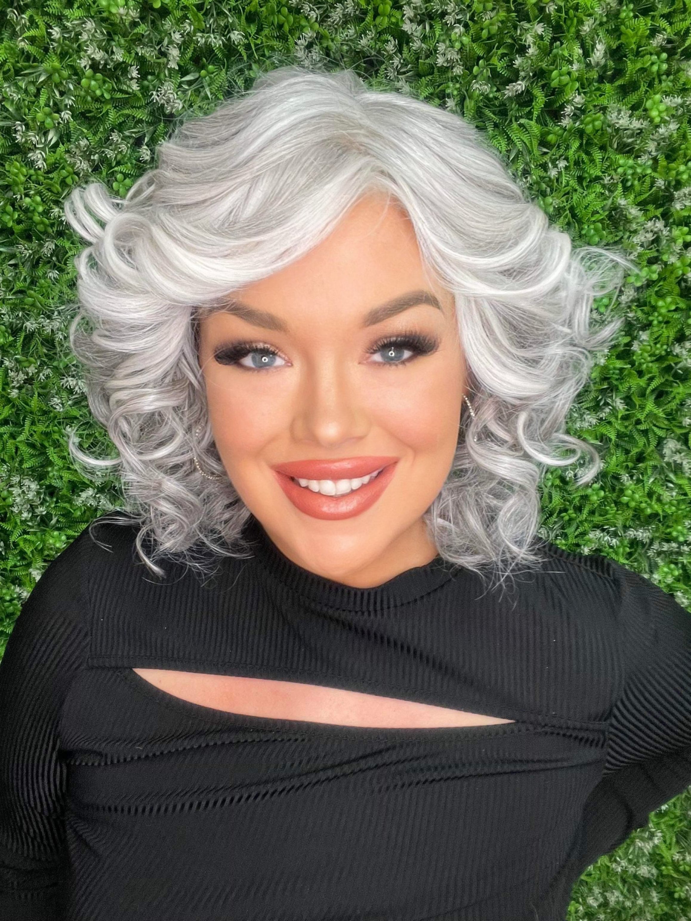 Evie Gradient Grey HS Premium Luxury Wig FL1 W6103