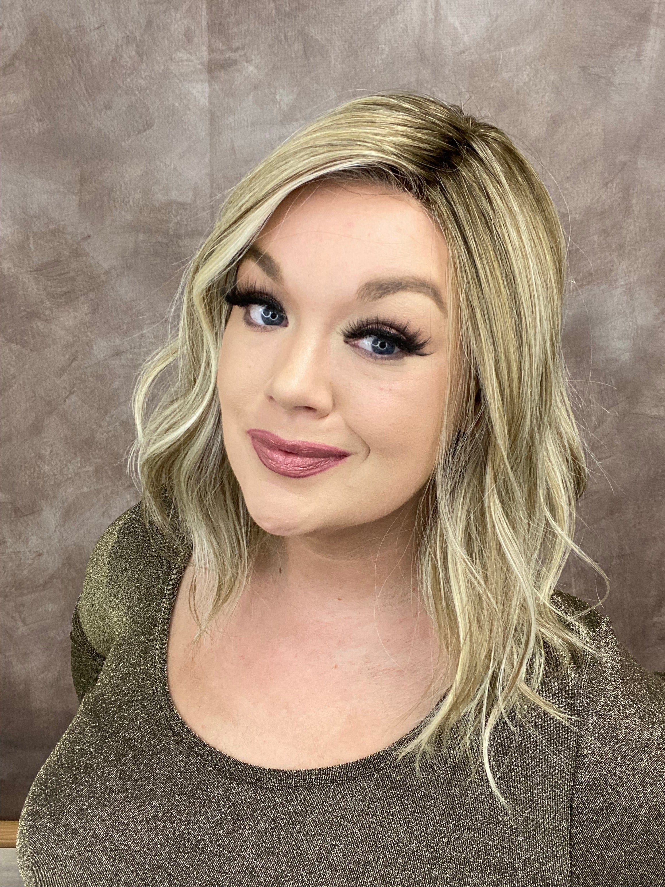 Royal Glazed Blonde Luxury Wig W4726