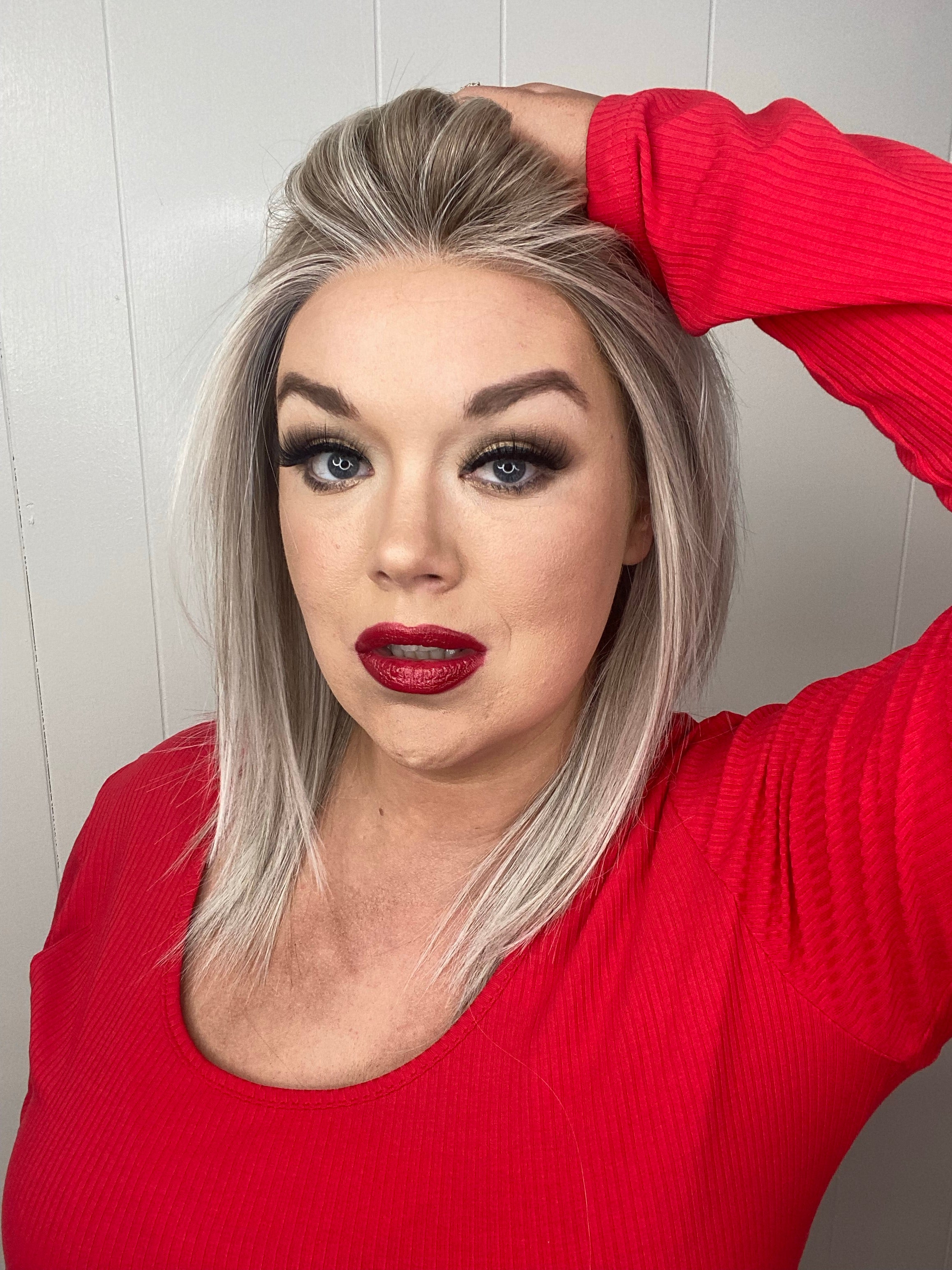 Mindy HT Malibu Blonde HS Luxury Wig CA1 W4955